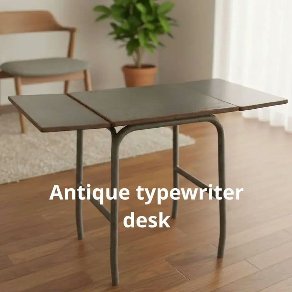 【最終価格】★ビンテージ ★ 　作業台　ラック　棚　タイプライターデスク
