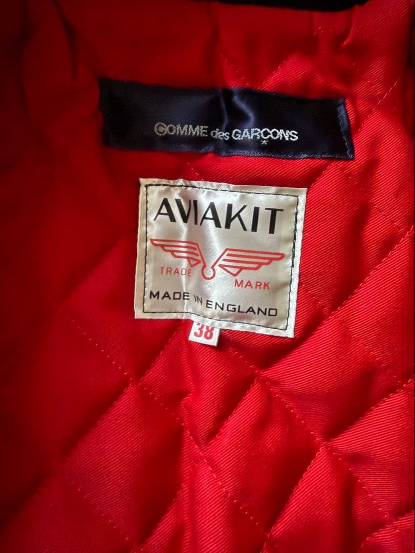 新品　ルイスレザー　コムデギャルソン　ライトニング38 AD2020