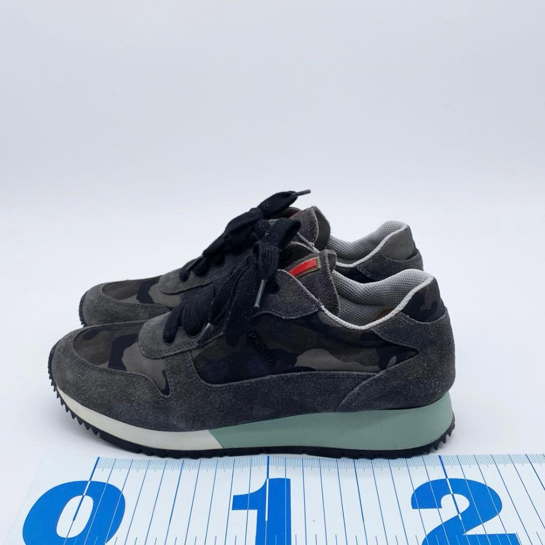 PRADAプラダ☆スウェードカモフラ柄スニーカー☆