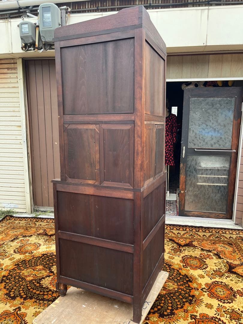 コーナーラック キャビネット アンティーク インテリア ビンテージ 昭和レトロ