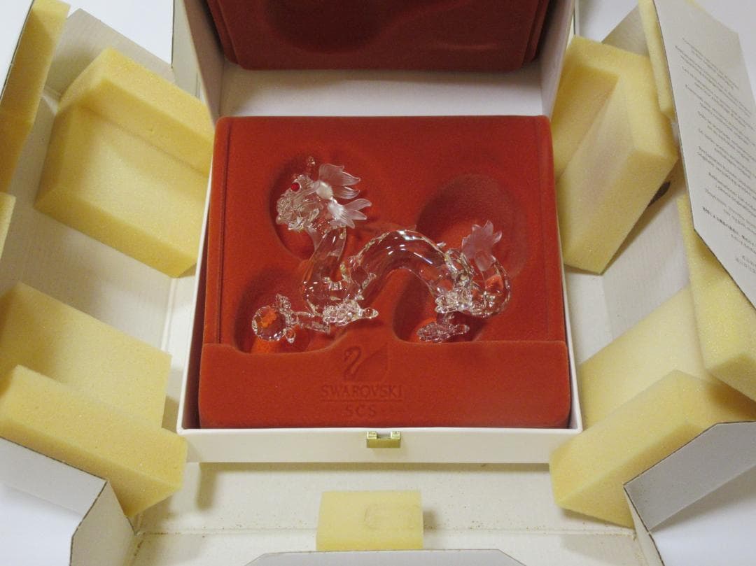 スワロフスキー【俺、ドラゴン！】 置物