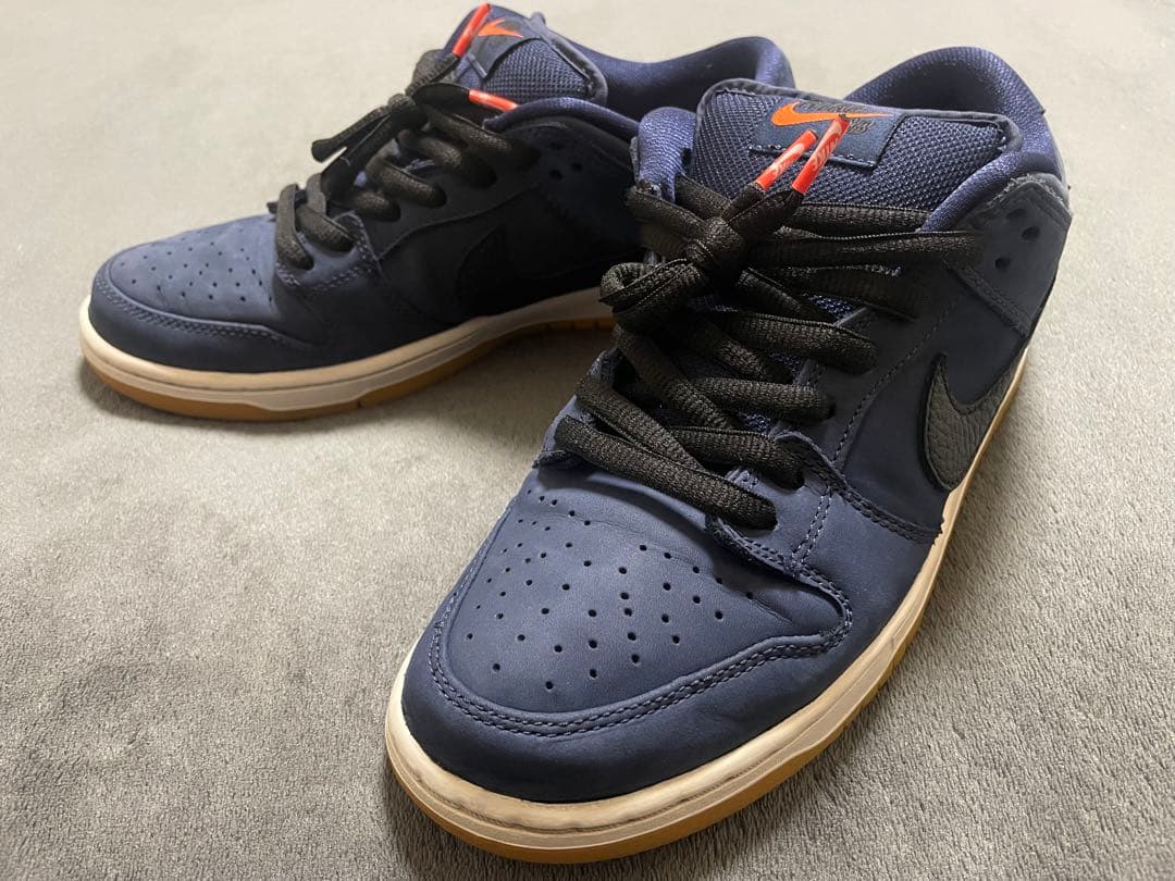靴 Nike SB Dunk Low \"Obsidian/Black-Brown\"