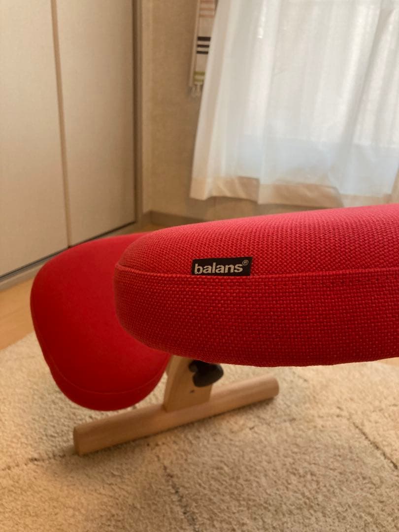 バランス イージー　【専用カバー付き】　バランスラボ　赤　サカモトハウス