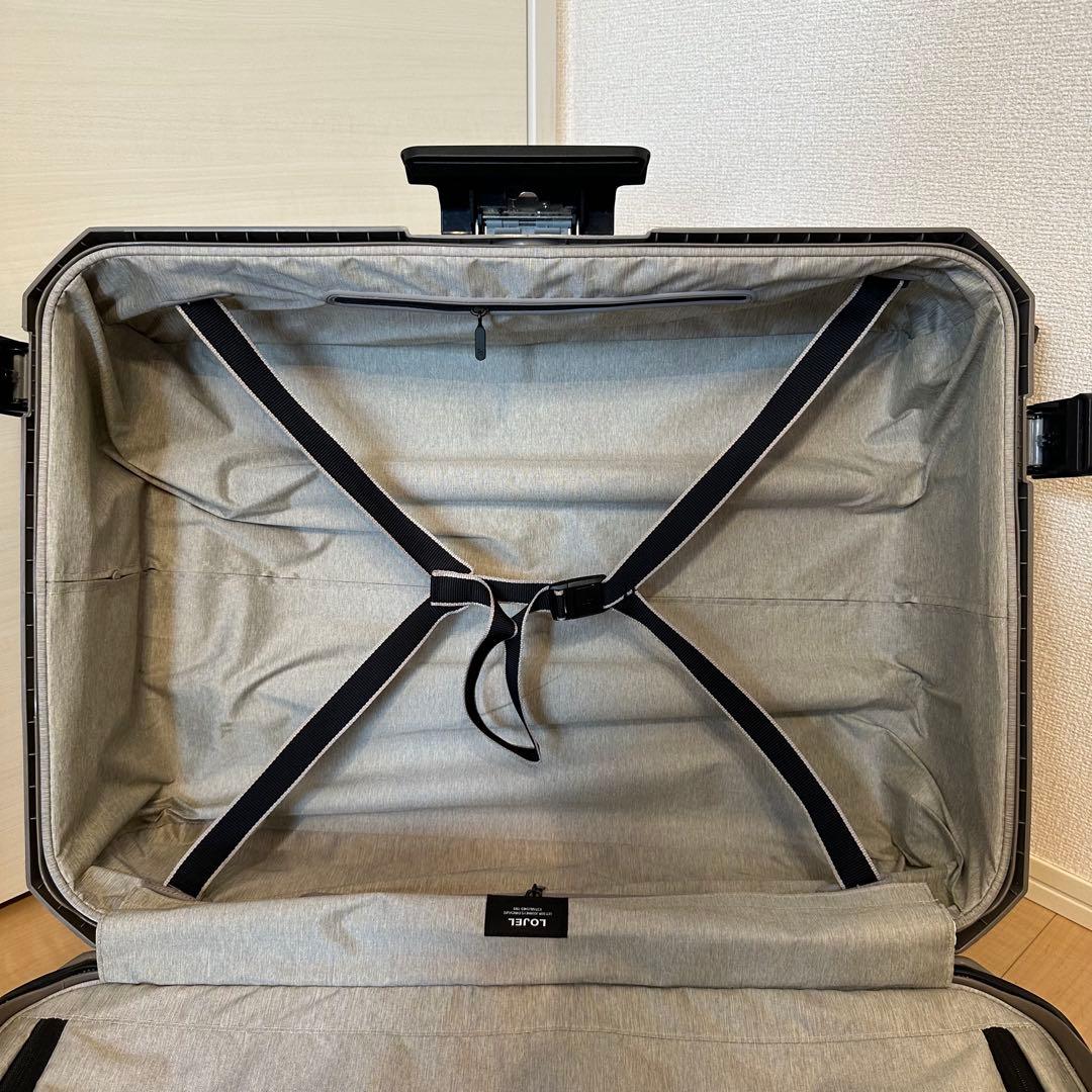 【66L】LOJEL スーツケース Warm Gray