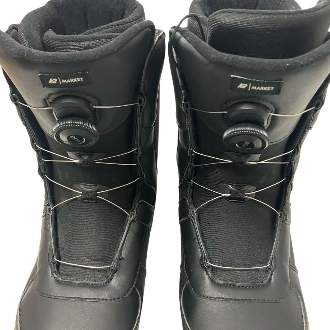 K2 MARKET スノーボードブーツ 26.5cm 靴　黒　ブラック　美品