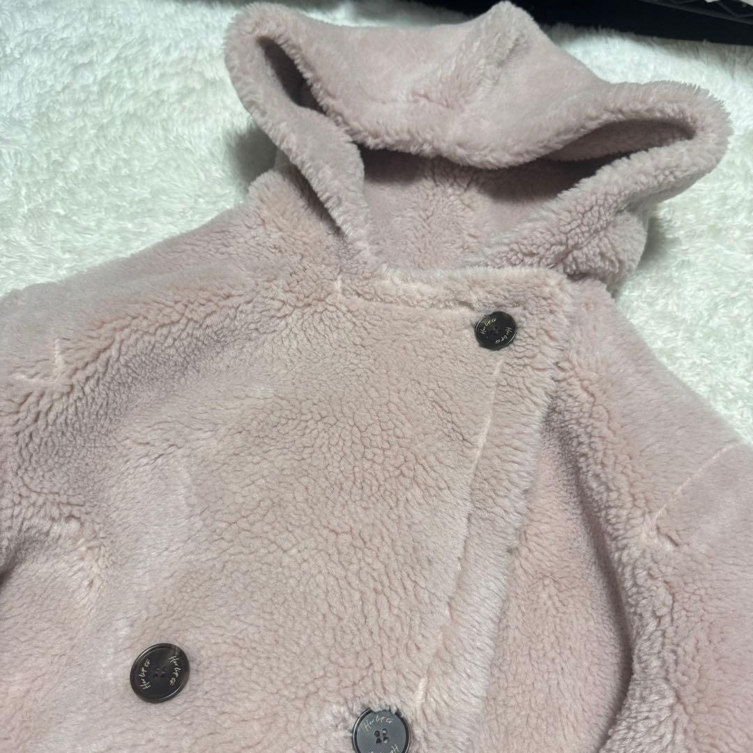 美品 Her lip to Fleur Shearling Boa Coat