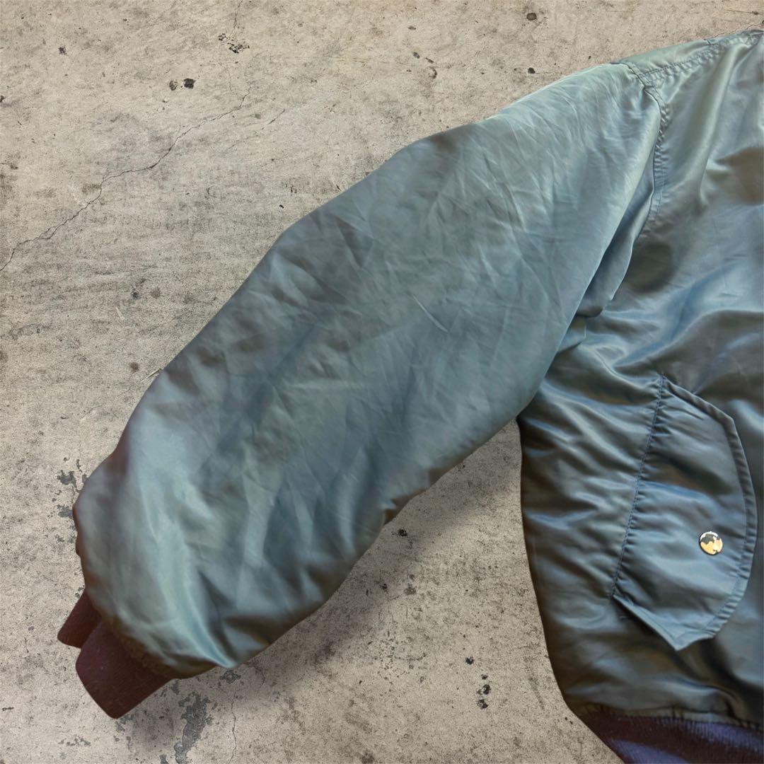 MA-1 フライトジャケット military alpha ナイロンジャケット