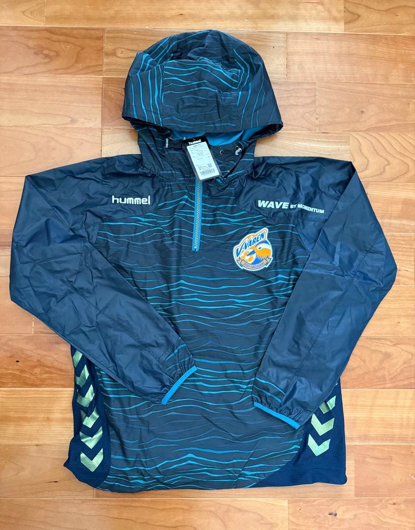 新品　ヒュンメル hummel V・ファーレン長崎 ハーフジップウェア　M