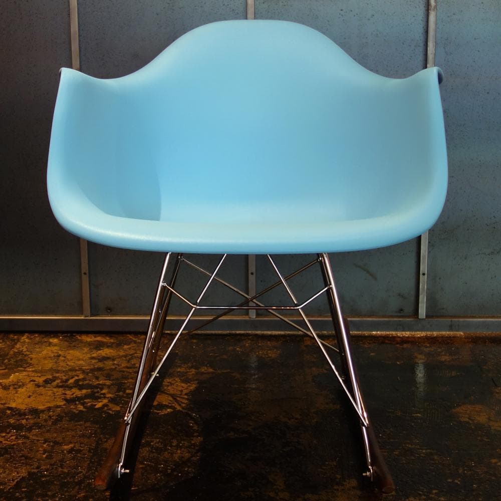 イームズ RAR シェルチェアー イス 椅子 Eames スカイブルー/BR