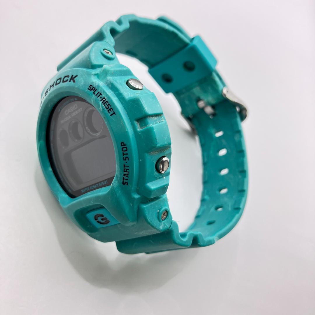 美品 CASIO G-SHOCK DW-6900WS-2JF 限定カラー メンズ