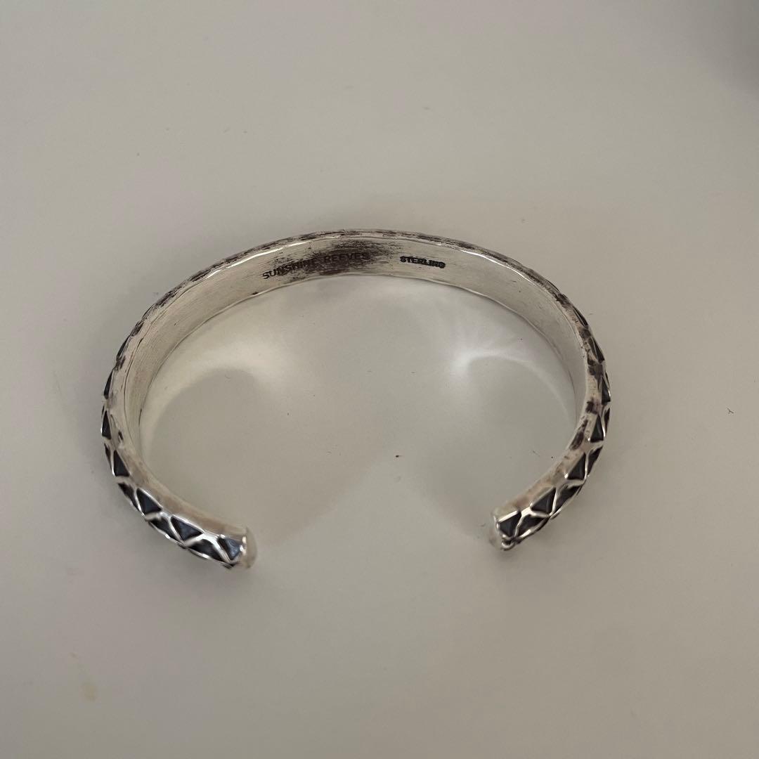 【最終値下げ】サンシャインリーブス ナバホ スタンプワーク バングル