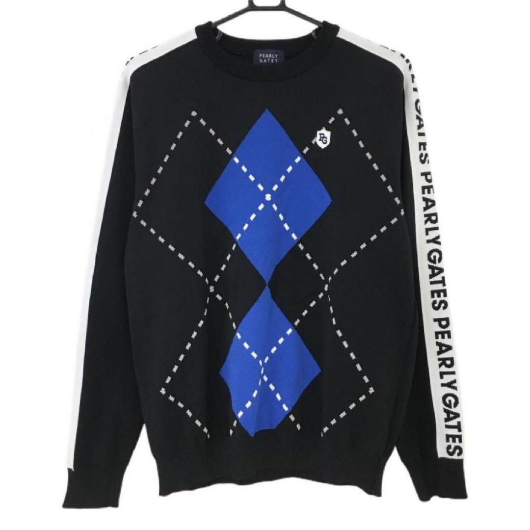 パーリーゲイツ　アーガイルニット