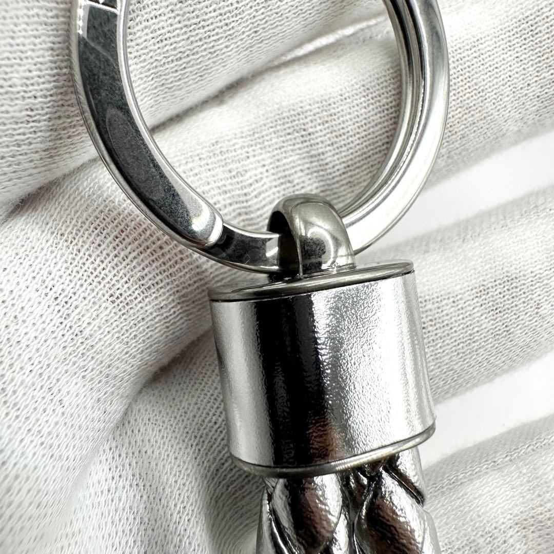 【新品未使用】BOTTEGA VENETA キーリング　キーホルダー レザー