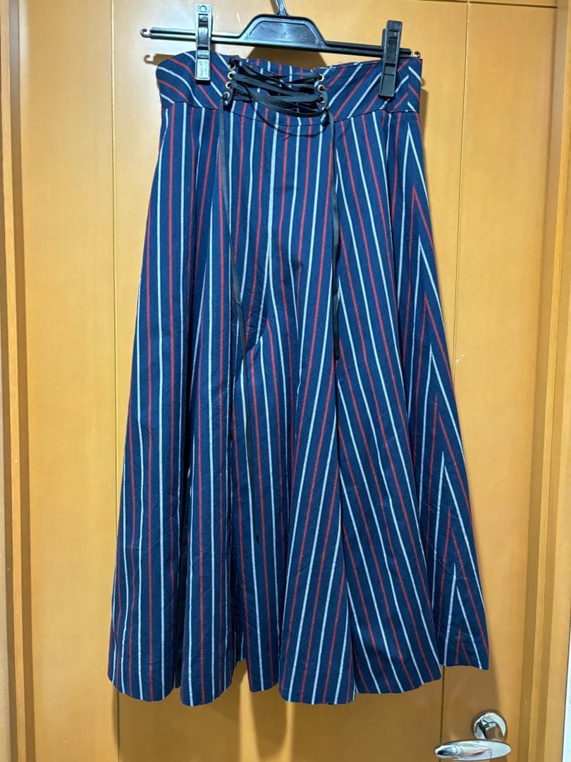 Victorian Maiden ストライプ　ロング キュロット スカート