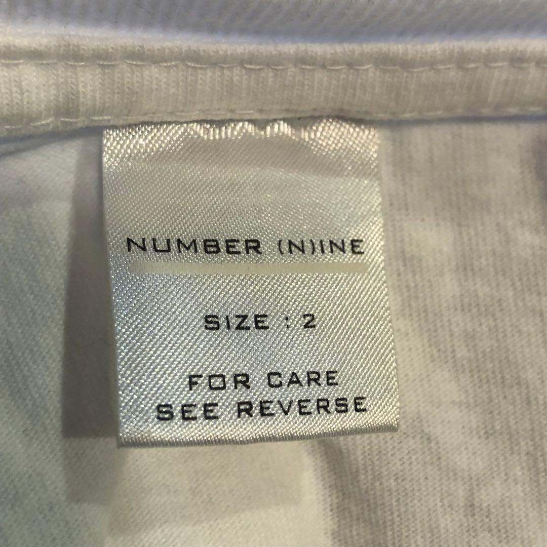 NUMBER (N)INE 「I LOVE GOTHAM」2 Tシャツ ホワイト