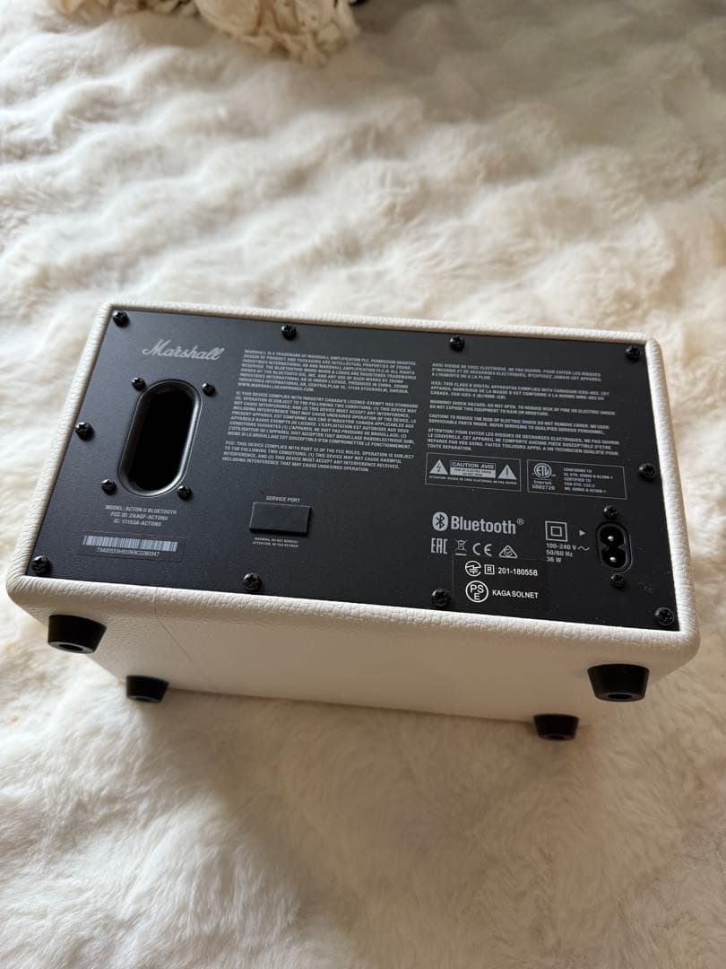 【超美品】 Marshall Acton II ワイヤレススピーカー ホワイト