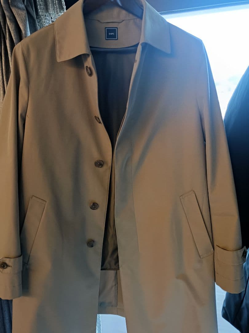 SHIPS CASH PAD ステンカラーコート