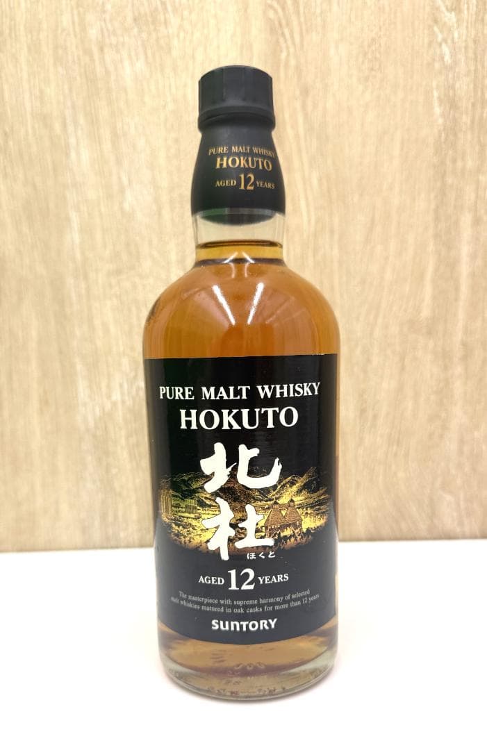 【未開封品】北杜 HOKUTO 12年 ピュアモルトウイスキー　660ml