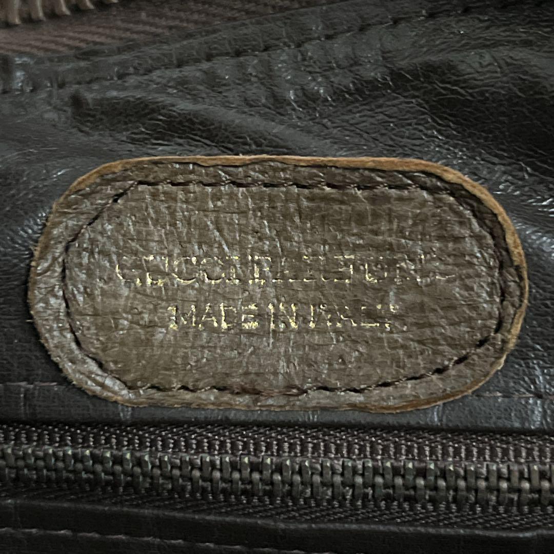 オールドグッチ　ミニボストン　シェリーライン　GGスプリーム　PVC 旅行カバン