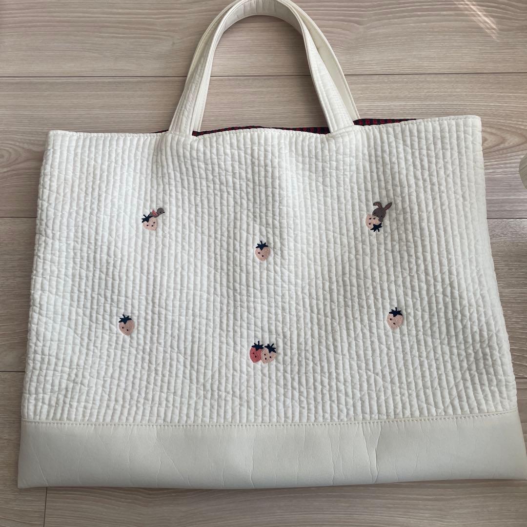 ファミリア　ピオヌンナル　トートバッグ　レッスンバッグ　PIANO