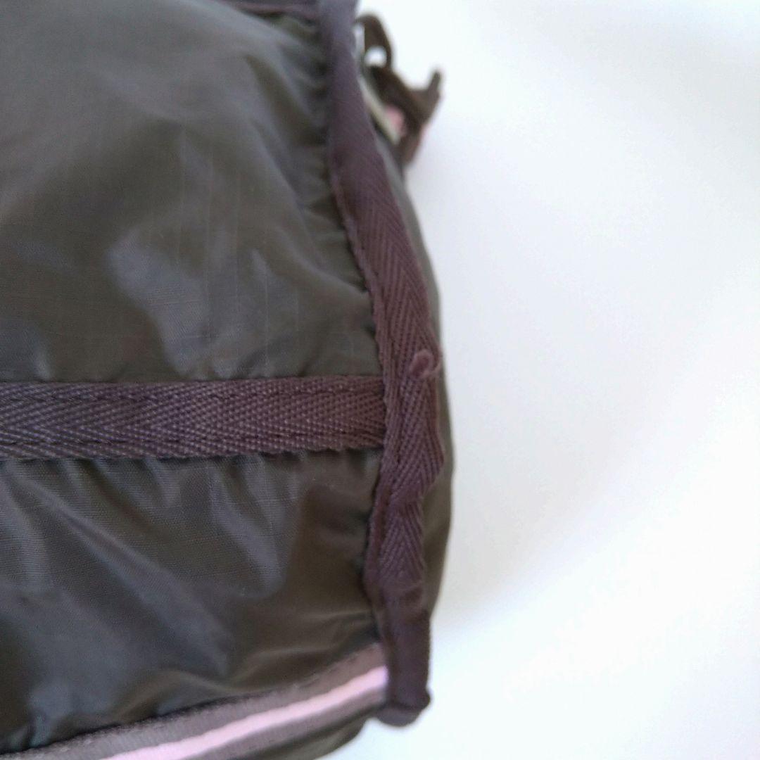 レスポートサック ボストンバッグ 2WAY 旅行バッグ ブラウン ピンク