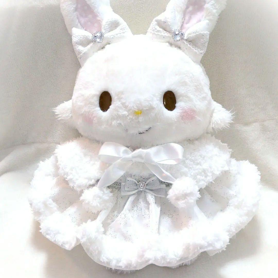 ウィッシュミーメル　メルメルドールコスチューム　雪の結晶　白　1435