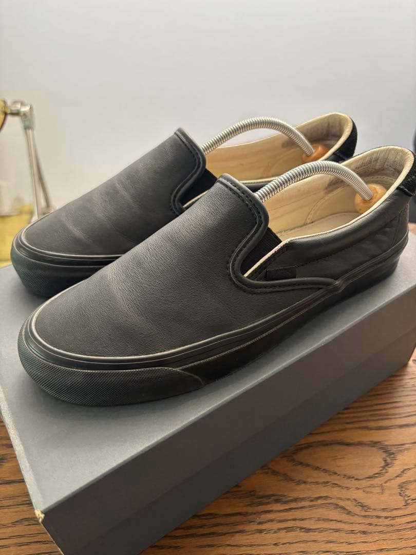 【限定出品】VANS SLIPON バンズ スリッポン プレミアム レザー