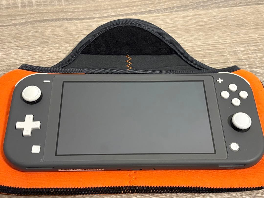 Nintendo Switch Lite グレー ポーチ付き