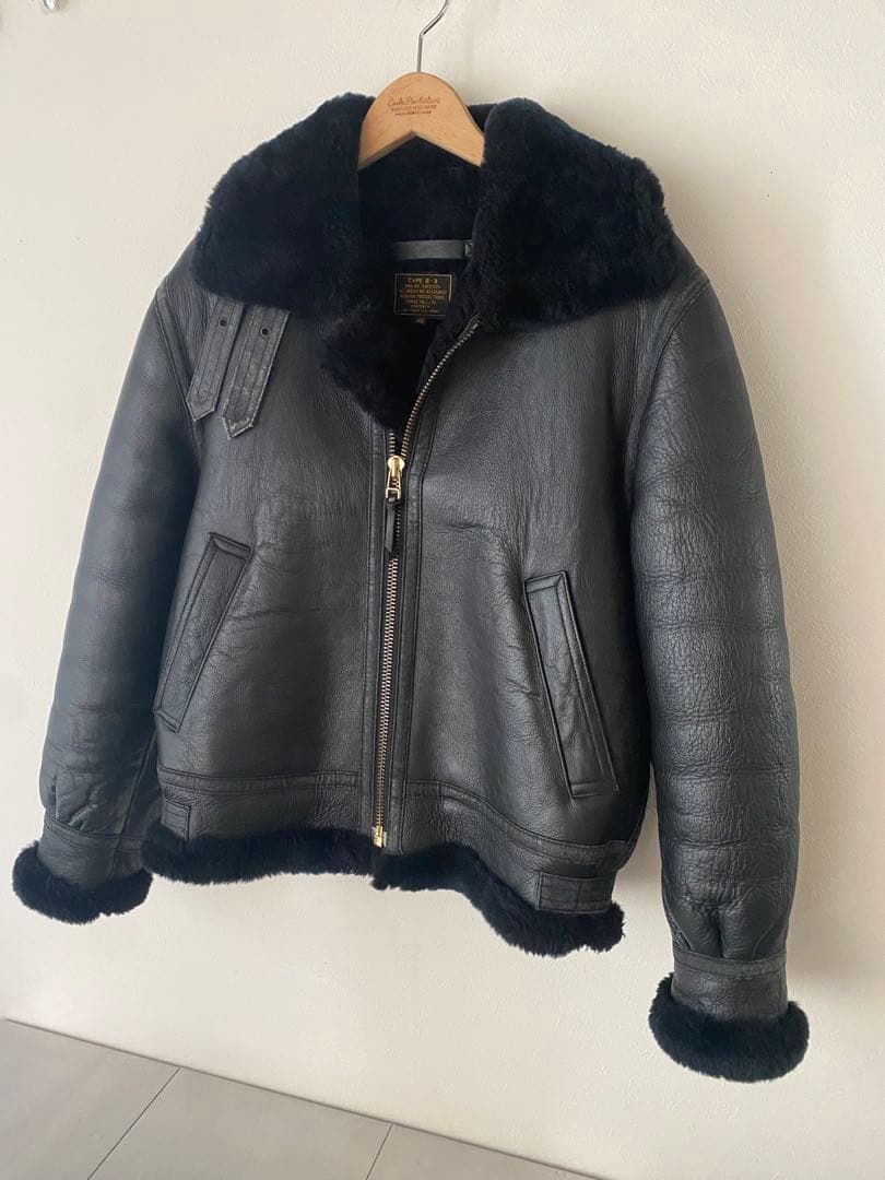 MORGAN PRODUCTIONS モーガン B-3ムートンフライトジャケット