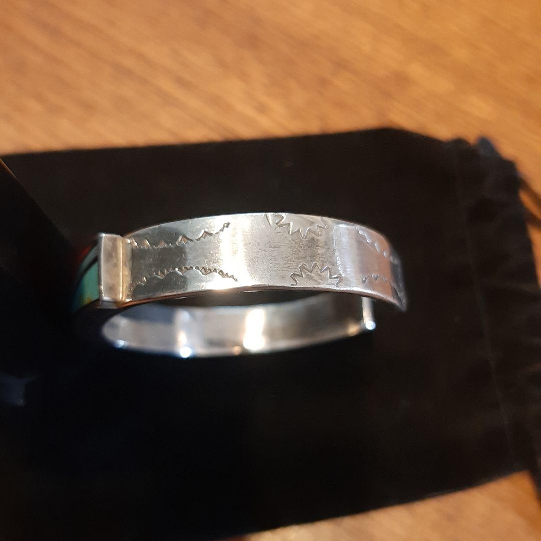 sahara★スターリングSILVER925★ インレイバングル