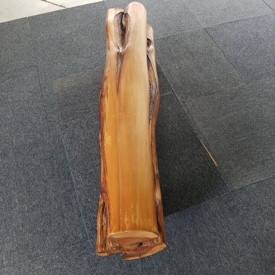 オブジェ置物《杉の珍木》☆稀少限定《四つ葉のクローバー》幸運&希望頼める便発送