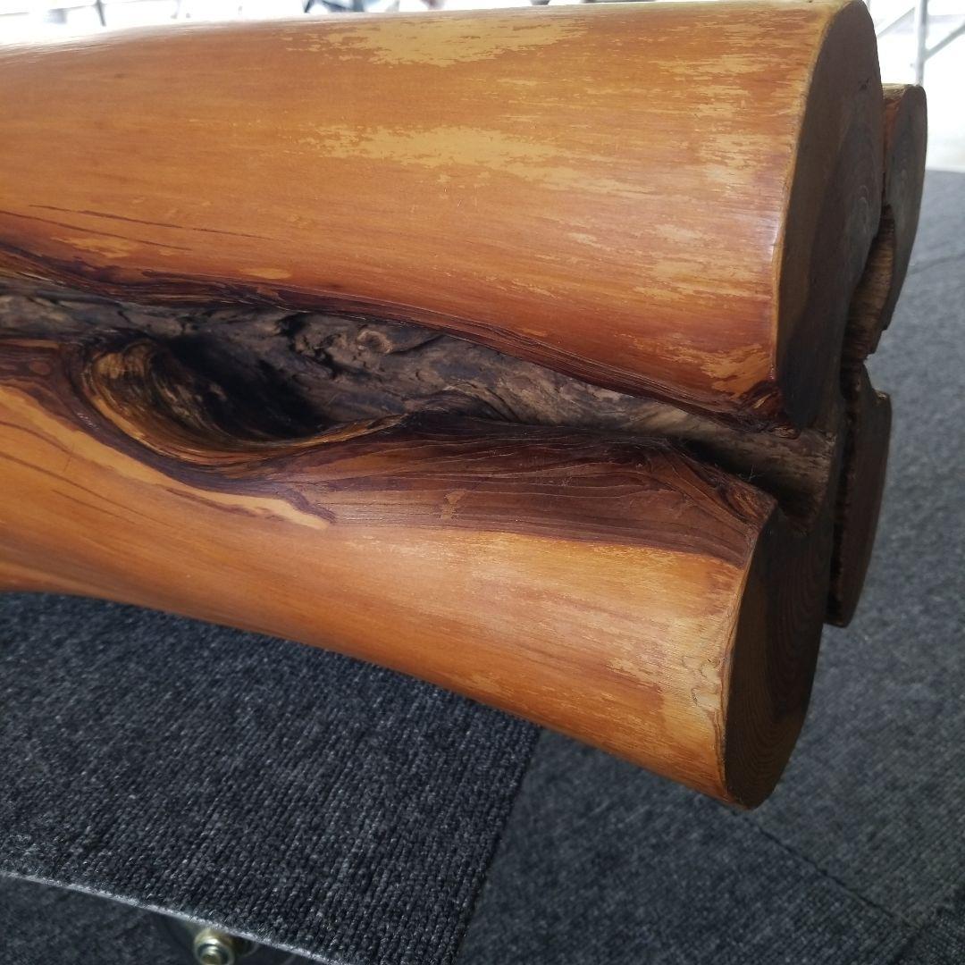 オブジェ置物《杉の珍木》☆稀少限定《四つ葉のクローバー》幸運&希望頼める便発送