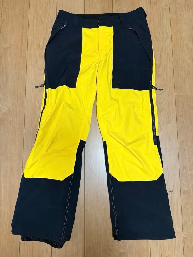 k*_様 【上下セット】DC ディーシー　スノーボードウェアセット イエロー/ブ