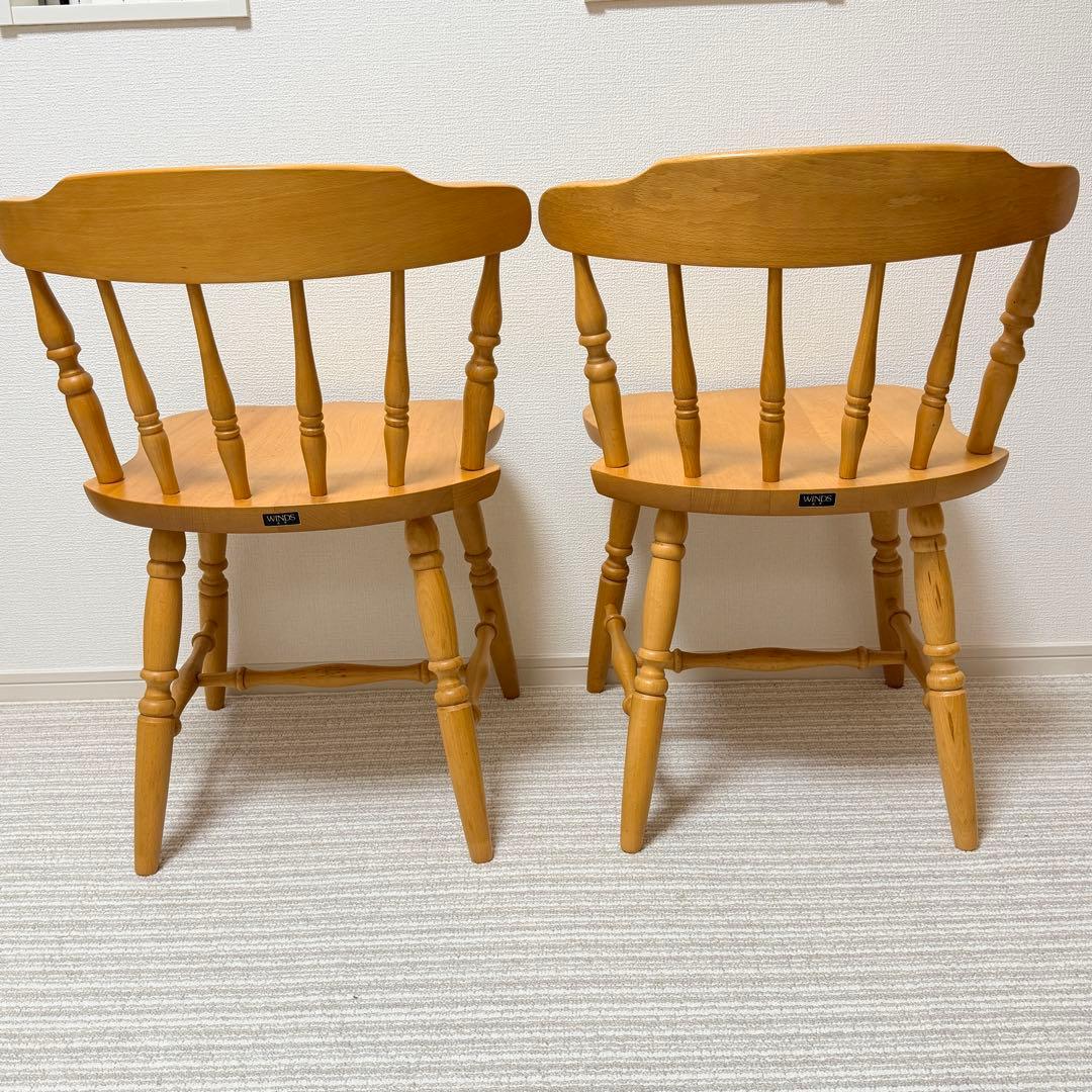 【未使用級✨】WINDS 太平 ウィンザーチェア　ダイニングチェア　 1脚