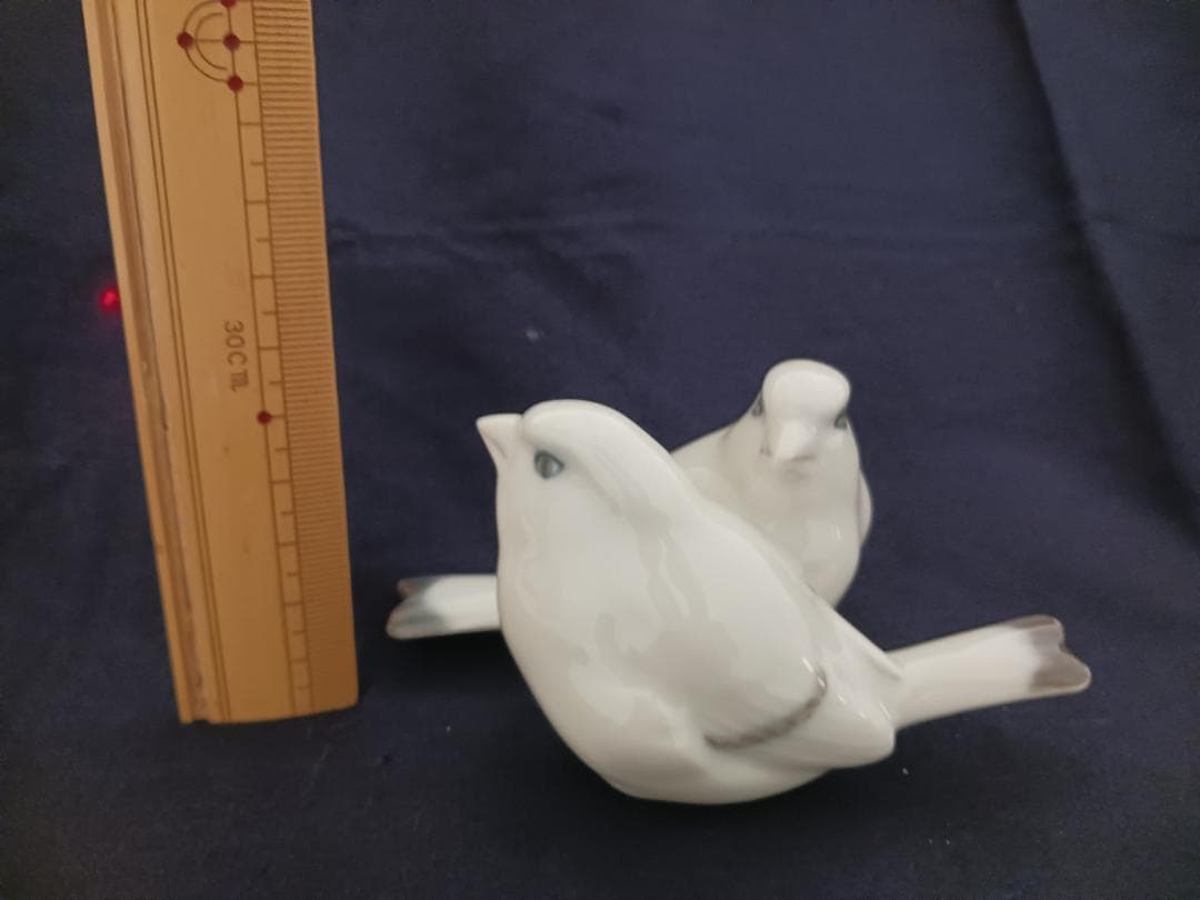 〔値下げ‼〕ロイヤルコペンハーゲン　フィギュリン　二羽の小鳥　美品