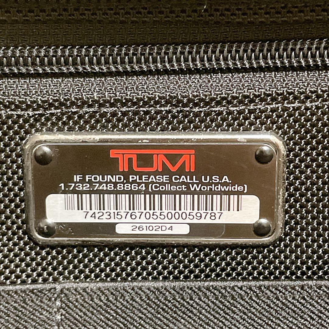 TUMI トゥミ キャリーケース 2輪 黒 2way 26102D4 機内持込可