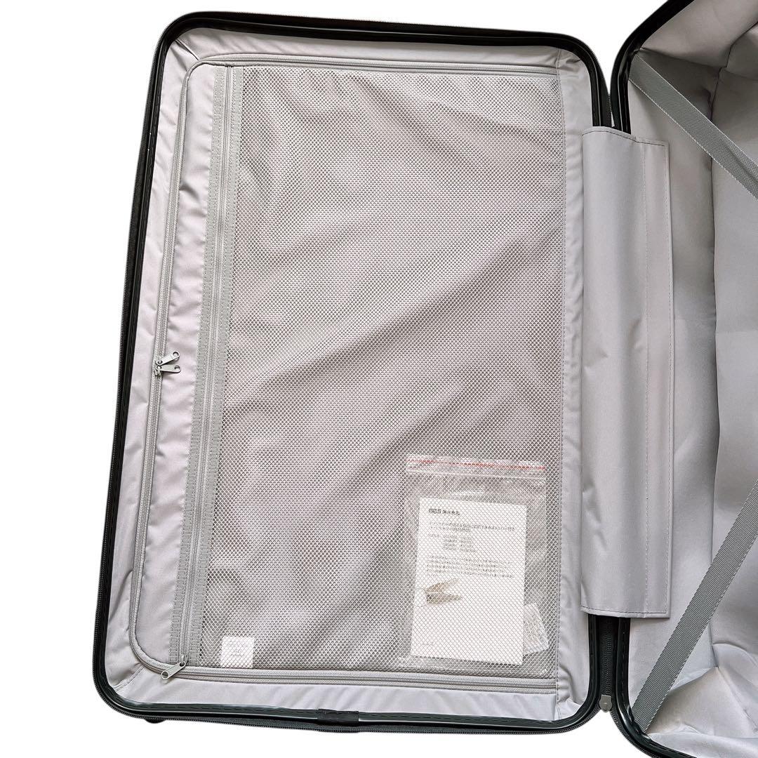 無印良品 キャリーバーの高さを自由に調節できる　ハードキャリーケース　88L ②