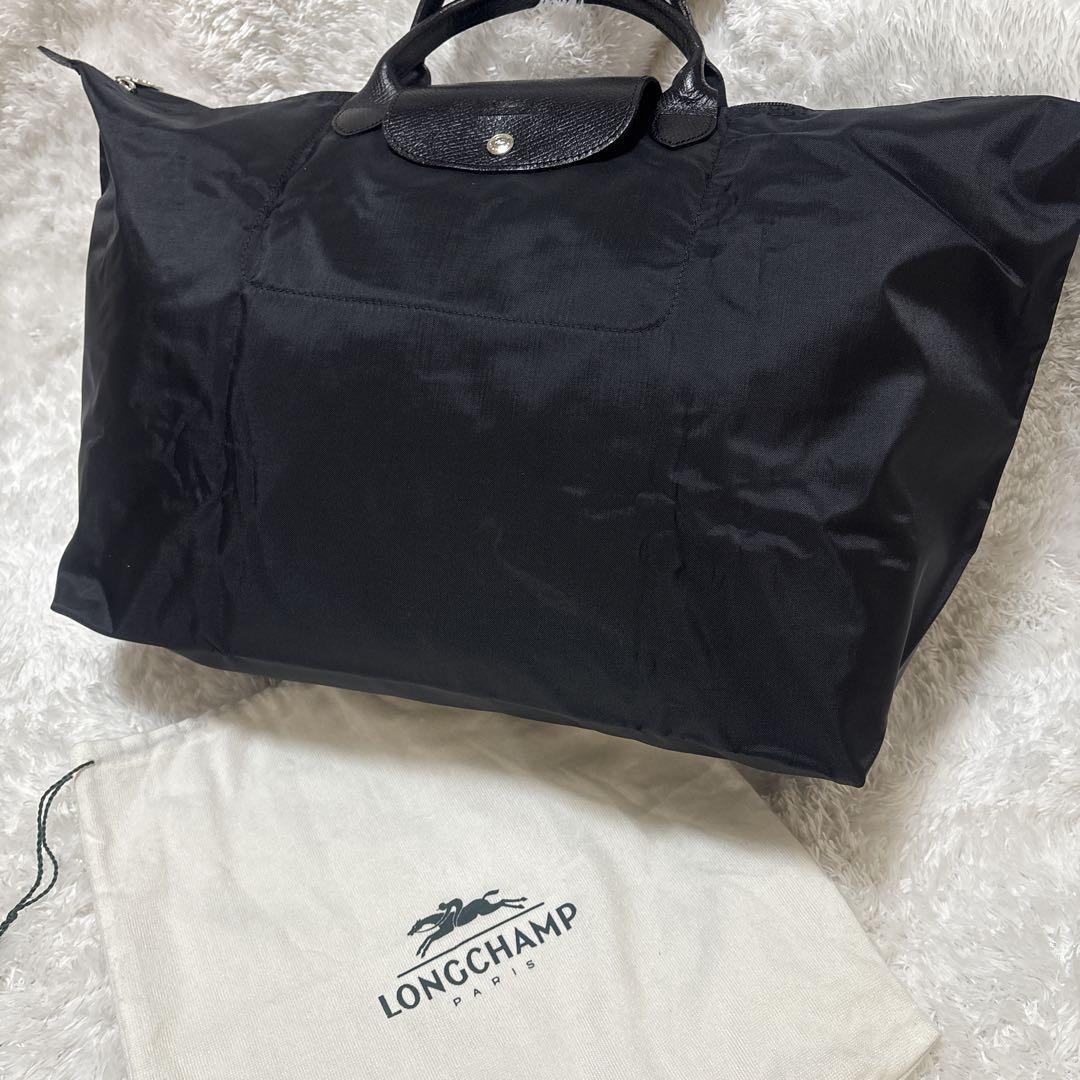 【極美品】ロンシャン　プリアージュ　トート バッグ　旅行用ボストンバッグ