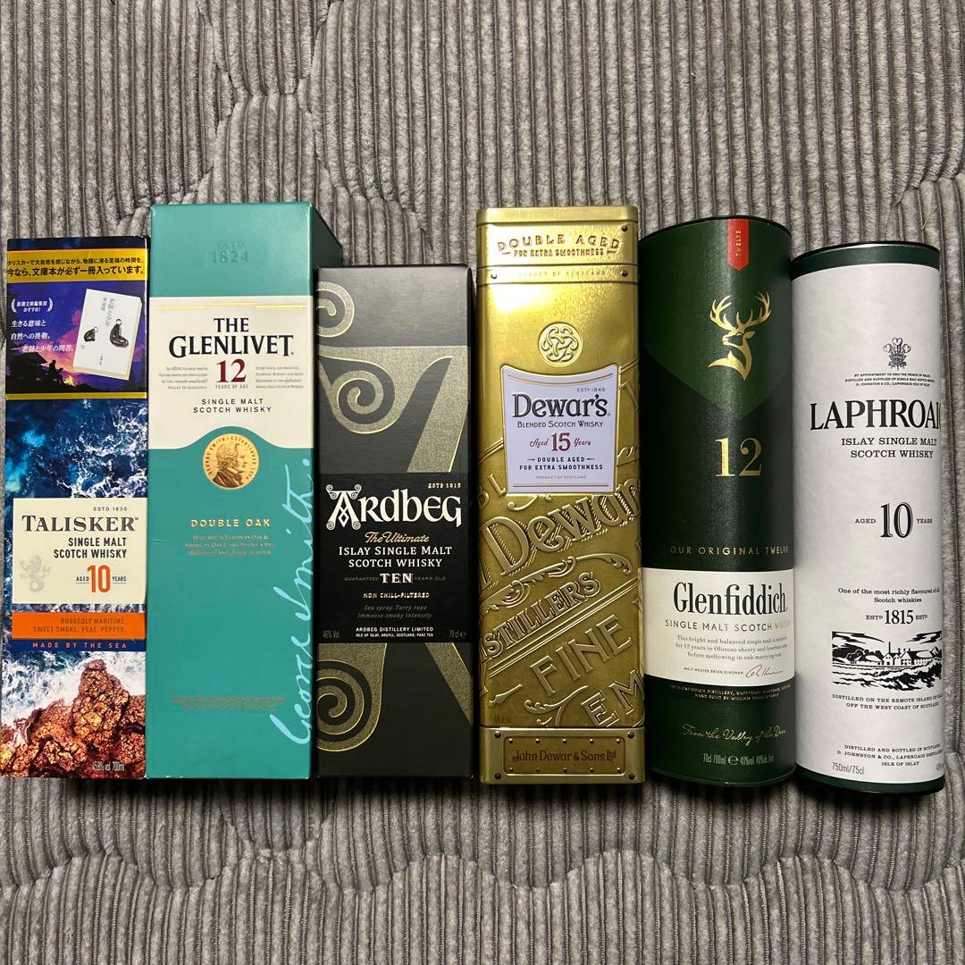 スコッチウイスキー700mx6