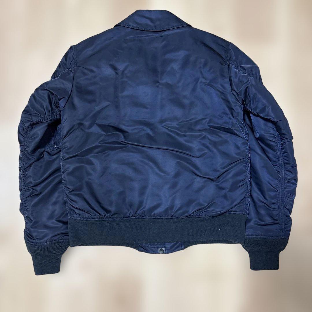 ALPHA CWU-45P ネイビー　MA-1