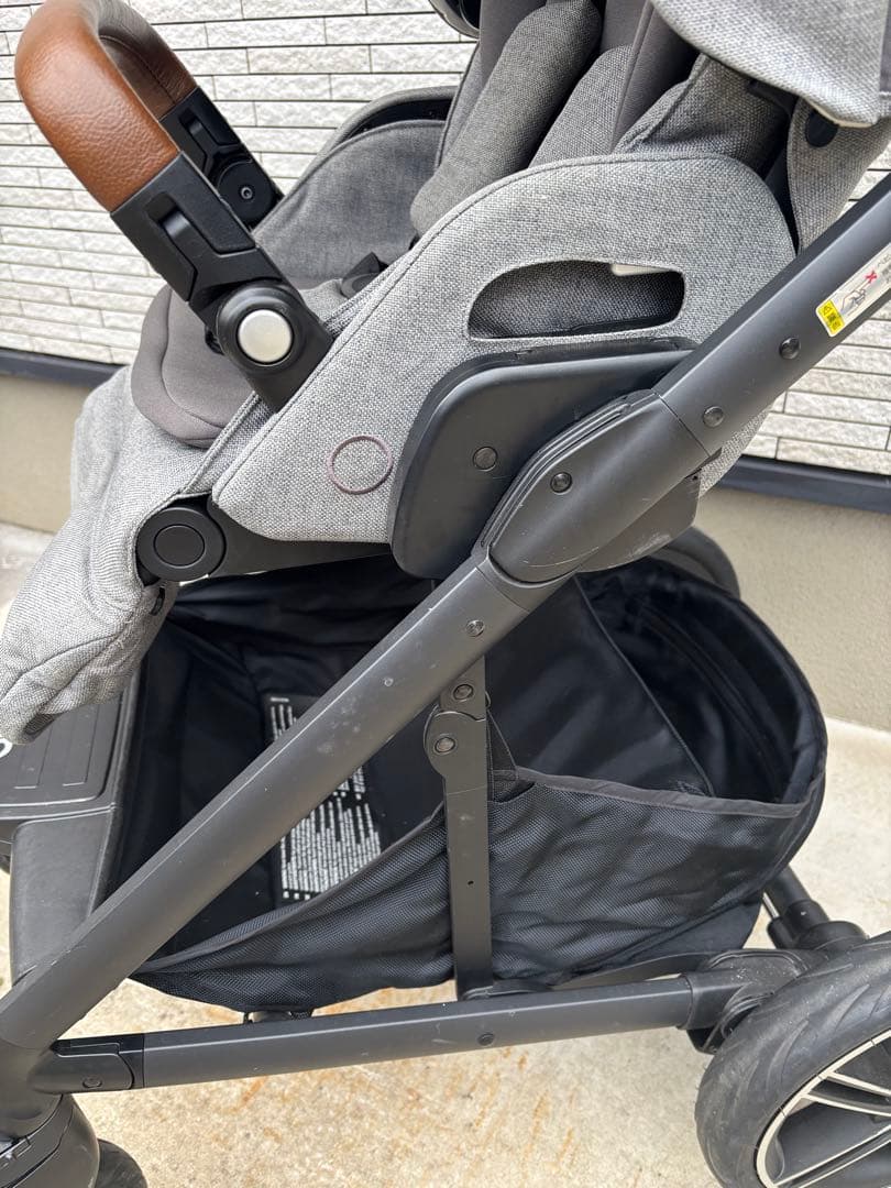NUNA ベビーカー グレー　next ネクスト