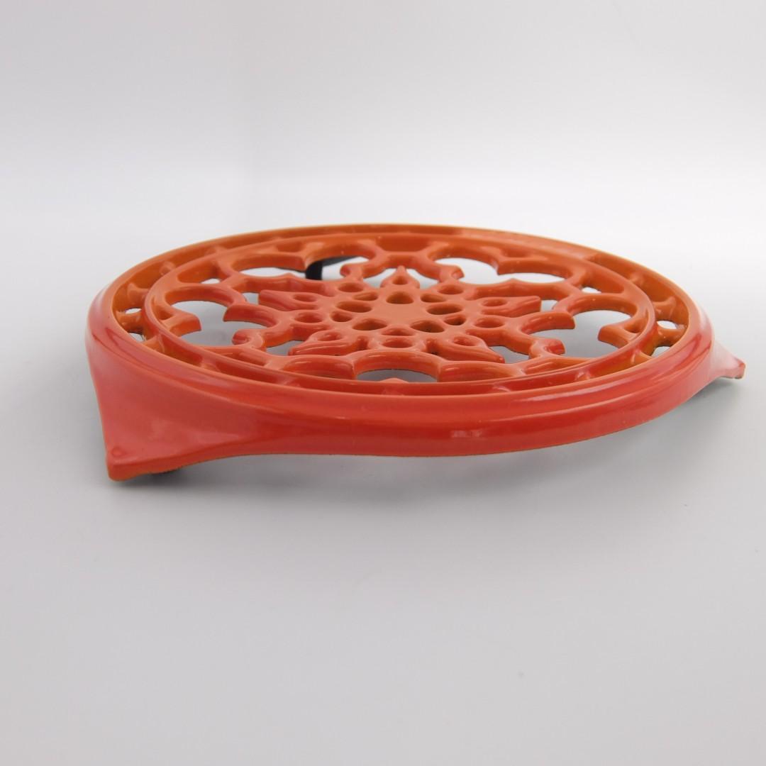 014　ル・クルーゼ　ラウンド・トリベット 鍋敷き 22cm