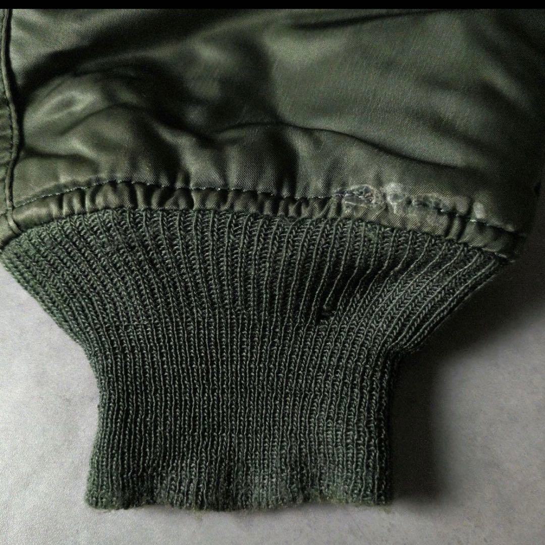 80s 90s USA製 ALPHA 3本線 IDEAL 民生品 ＭＡ-1