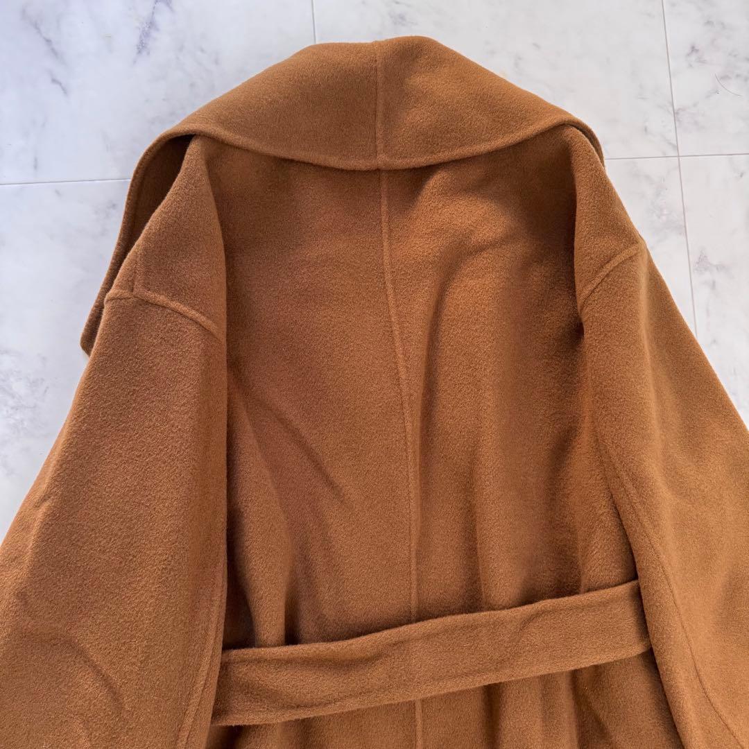 極美品　24AW　現行　完売品　FRAY I.D　リバーロングコート　キャメルM