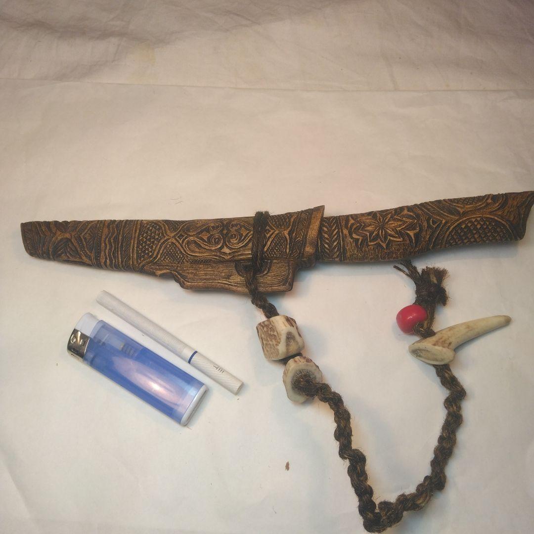 アイヌマキリ　北海道　骨董