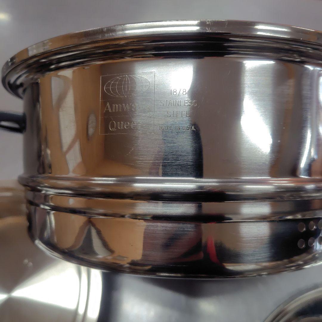 アムウェイクイーン中フライパンシチューパンセット6L