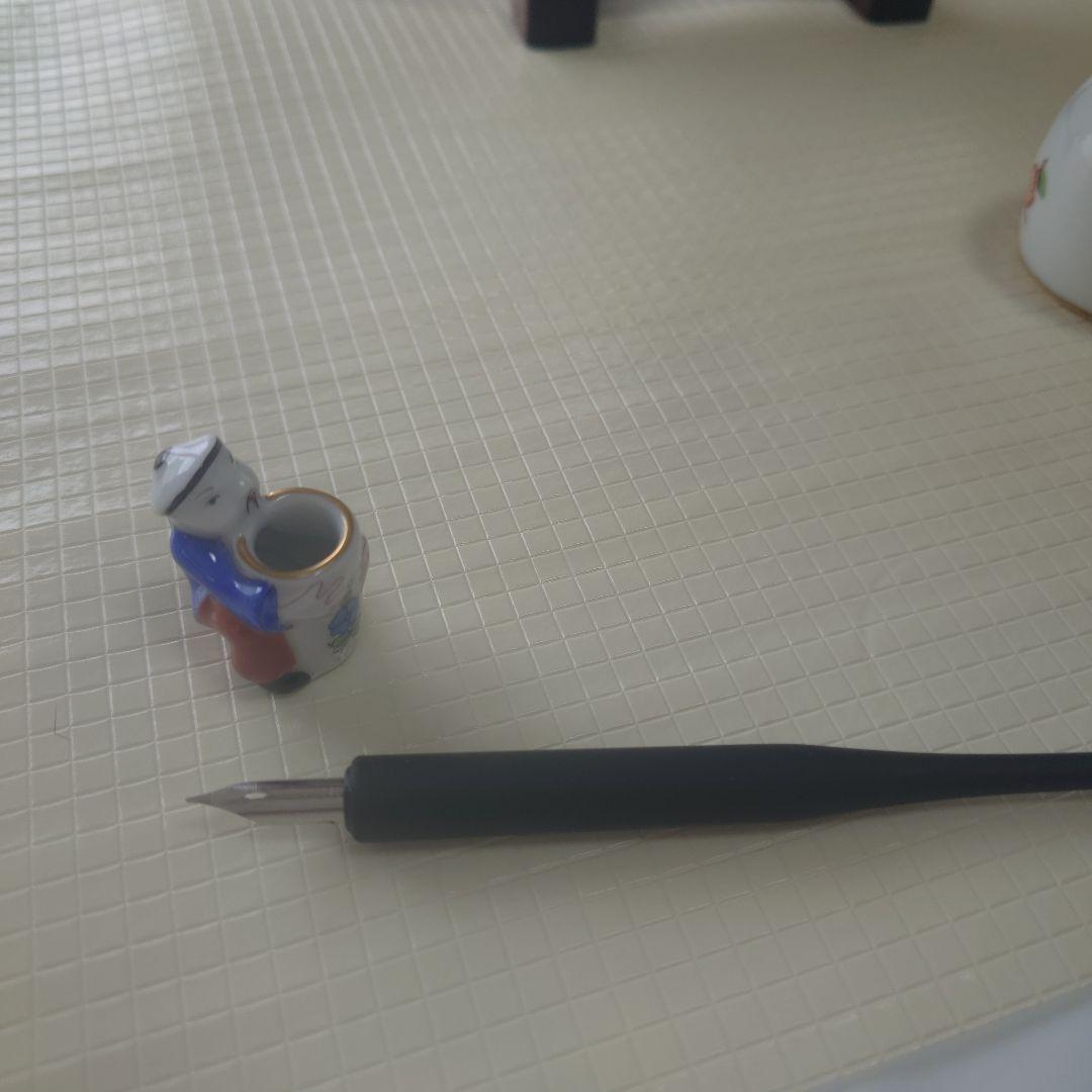 ヘレンド希小 ・ ボンボンシノワズリ マインダリン ・タバコ消し等２品