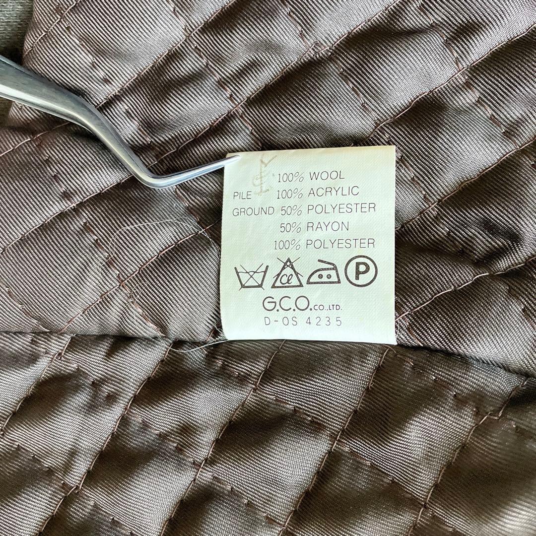 90s KATHARINE HAMNETT ボア襟 ミリタリージャケット M