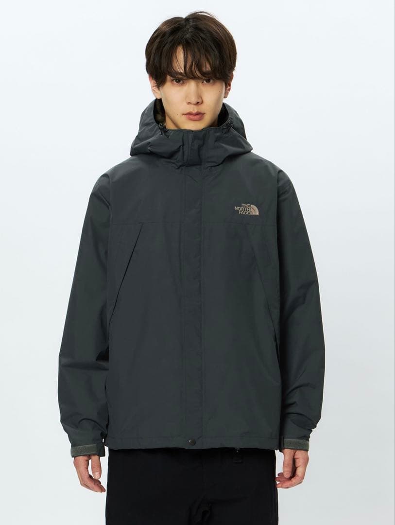 【極美品】ノースフェイス スクープジャケット アスファルトグレー メンズ S