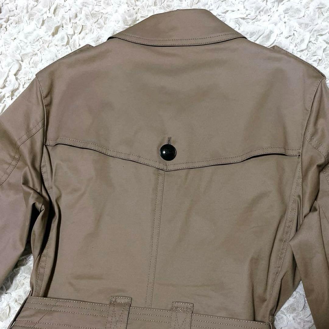 訳あり BURBERRY バーバリーブルーレーベル トレンチコート チェック